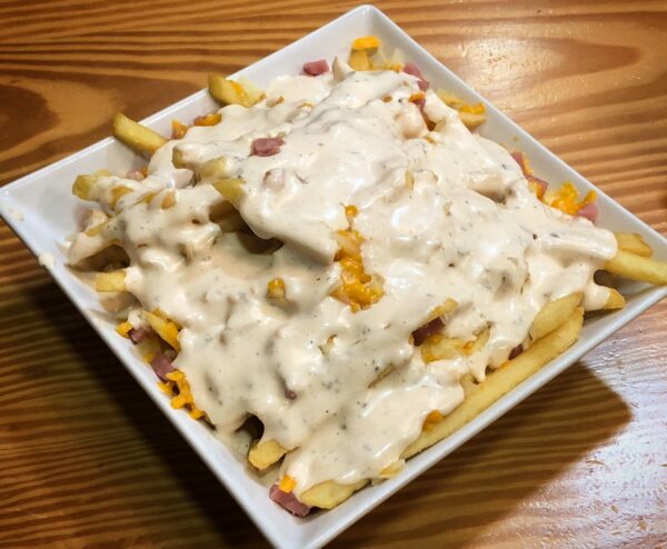 Patatas Cheddar